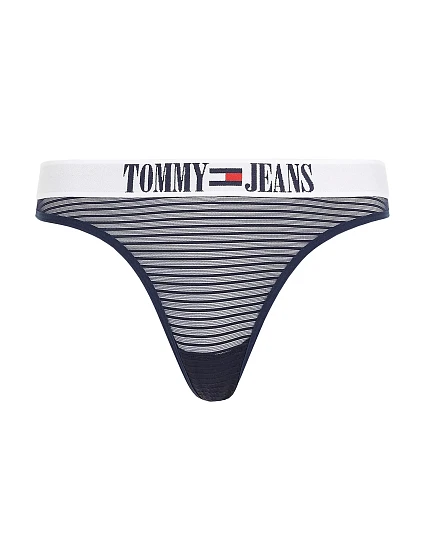 Dámská tanga TJ Archive Lace UW0UW04571-C87 - Tommy Hilfiger