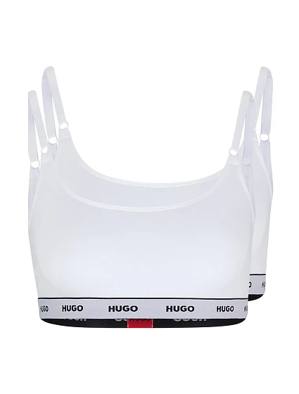 BOSS Dámská sportovní podprsenka Stripe 50469659-100 - HUGO