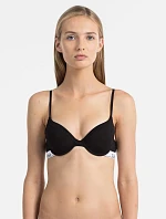 Podprsenka s kosticí F3784E-001 černá - Calvin Klein