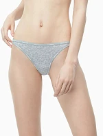 Dámské tanga QF4529E-PGR - Calvin Klein