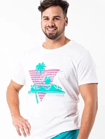 Pánské tričko F92I03JR03D A009 bílá - Guess