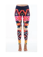 Dámské fitness legíny Six Deuce Aztec - multicolor - Litex