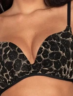 Vrchní díl plavek - 93670 - Hunter - černá/zvířecí vzor - Luna