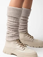 Dámské vlněné návleky 095 Béžová - Steven