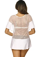 Plážová tunika M-460 Claire béžová - Marko