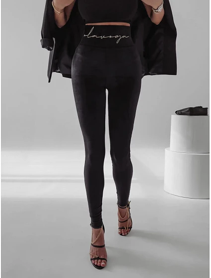 Dámské legíny model 18480681 černé - Ola Voga