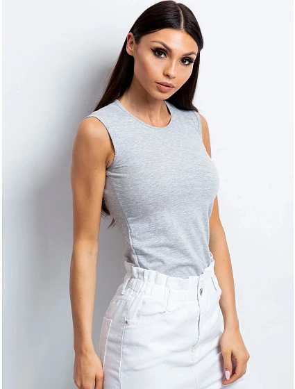 Dámský top model 20281097 šedá XL - FPrice