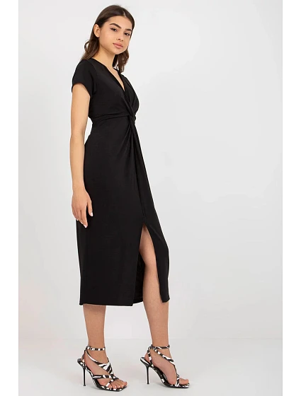 Dámské denní šaty model 18828837 černé New Collection - FPrice