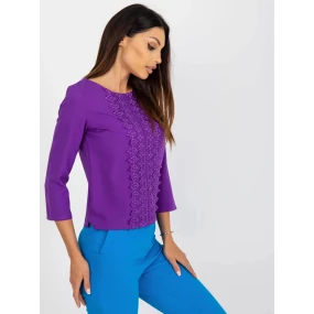 Dámská halenka LK BZ model 18956049 tmavě fialová - Lakerta