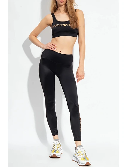 Dámské legíny  00020 černé  model 19015173 - Emporio Armani