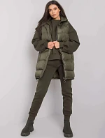 Dámská zimní komplet EM KMPL 647.00P khaki - Ex moda
