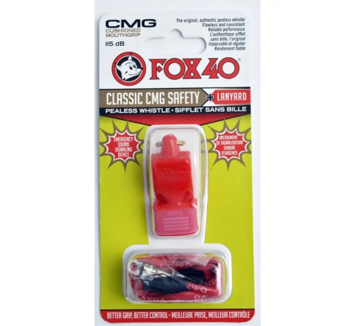 SPORT Bezpečnostní píšťalka + šňůra Classic CMG - Fox 40 SPORT Bezpečnostní píšťalka + šňůra Classic CMG - Fox 40