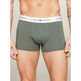 Pánské boxerky 3Pack TRUNK zelené model 19655608 - Tommy Hilfiger Pánské boxerky 3Pack TRUNK zelené model 19655608 - Tommy Hilfiger