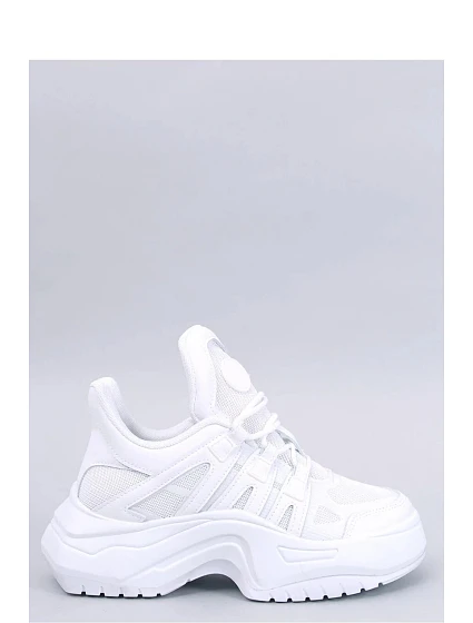 Dámské tenisky na klínech model 20116916 Bílá - Inello