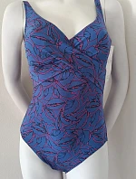 Jednodílné dámské plavky 7269 M1 modré - Anita