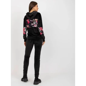 Velurová souprava RV KMPL 8234.35X černá - FPrice