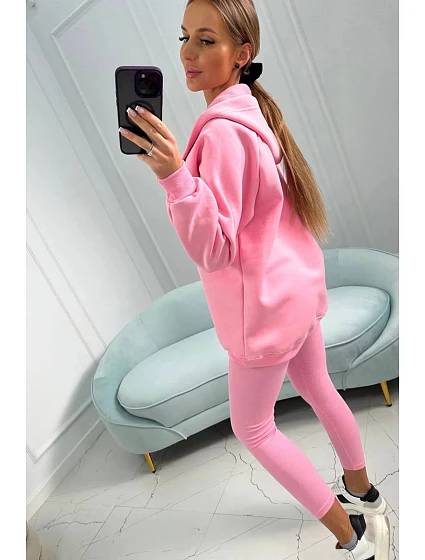Sada mikiny, topu a legín světle růžová model 20823043 - Kesi
