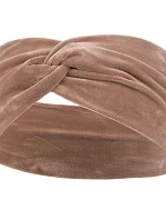 Velurová čelenka Samanta DCZ600-869 béžová - Moraj