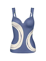Dámské tankini vrchní díl Summer Allure WP Tankini modré - Triumph