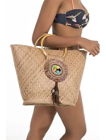 Plážová taška B0052 bambusová podšitá - Selmark