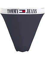 Dámské kalhotky Jeans UW0UW04087 C87 modré - Tommy Hilfiger