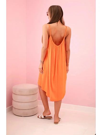 Dámské šaty model 21196098 Oranžová - FPrice