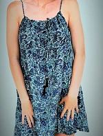 Dámská tunika LS778 modro-zelená - Pink Planet