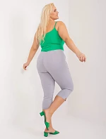 Dámské kalhoty1863.83 světle šedé - FPrice