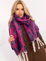 Dámská šála AT SZ 416.27P Fuchsiová s fialovou - FPrice