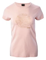 Dámské tričko Akuja Lososová s potiskem - Hi-Tec