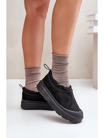 Sněhule model 21722979 černé Step in style - SWEET SHOES