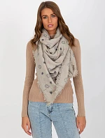 Dámský šátek AT CH 23505 1.55 Šedá vzor - FPrice