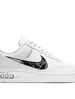 Pánské sportovní boty Air Force 1 LVB Utility M CW7581-101 Bílá vzor - Nike