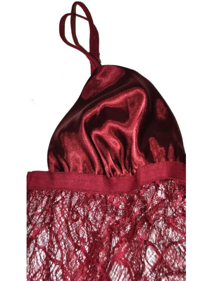 Dámský sexy komplet Bordó model 21800739 - Gatta Dámský sexy komplet Bordó model 21800739 - Gatta