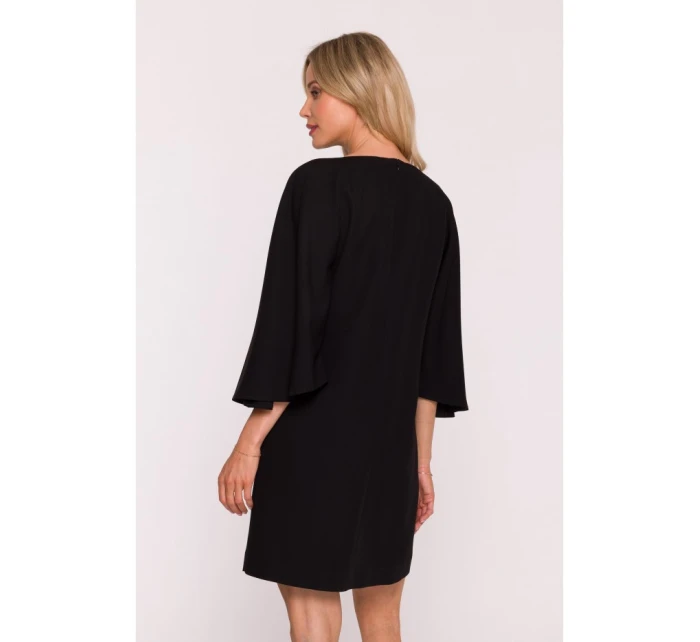 Dámské mini šaty S426 Černá - Stylove Dámské mini šaty S426 Černá - Stylove