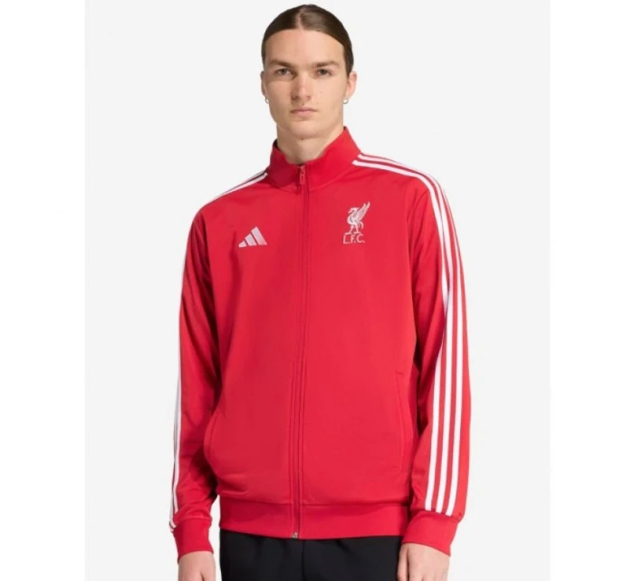 Pánská mikina Liverpool LFC DNA JW7892 Červená s bílou - Adidas Pánská mikina Liverpool LFC DNA JW7892 Červená s bílou - Adidas