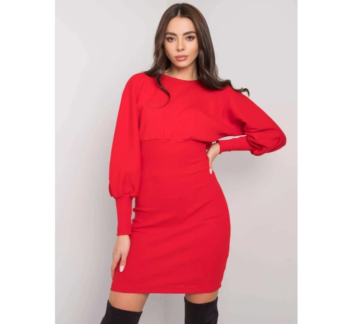 Dámské šaty RV SK 6079.65 Červená - FPrice Dámské šaty RV SK 6079.65 Červená - FPrice