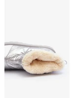 Dámské sněhule na masivní platformě VL226P Stříbrná - Seastar Dámské sněhule na masivní platformě VL226P Stříbrná - Seastar