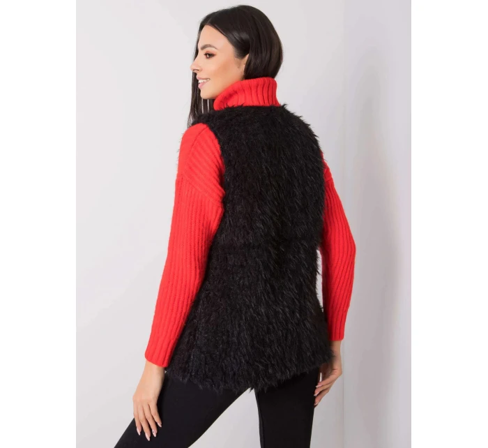 Dámská vesta TW KZ 1402.10P Černá - Och Bella Dámská vesta TW KZ 1402.10P Černá - Och Bella