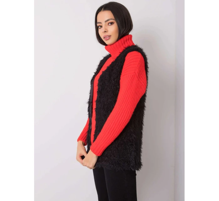 Dámská vesta TW KZ 1402.10P Černá - Och Bella Dámská vesta TW KZ 1402.10P Černá - Och Bella