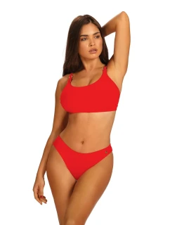 Dámské dvoudílné plavky S 1011 BM3 Bayamon 3 červené - Self