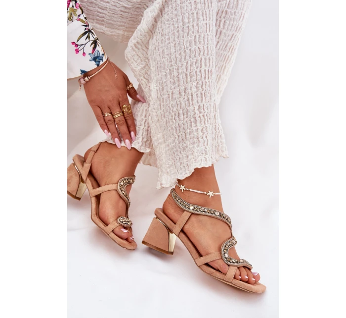 Dámské sandály 56C1374 tělové - Artiker Dámské sandály 56C1374 tělové - Artiker