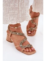 Dámské sandály 56C1374 tělové - Artiker Dámské sandály 56C1374 tělové - Artiker