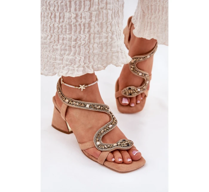 Dámské sandály 56C1374 tělové - Artiker Dámské sandály 56C1374 tělové - Artiker