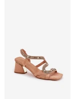 Dámské sandály 56C1374 tělové - Artiker Dámské sandály 56C1374 tělové - Artiker