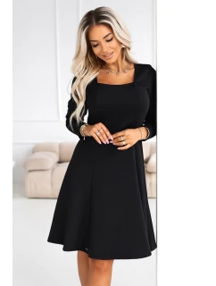 Dámské šaty 574-3 IVANA černé - Numoco