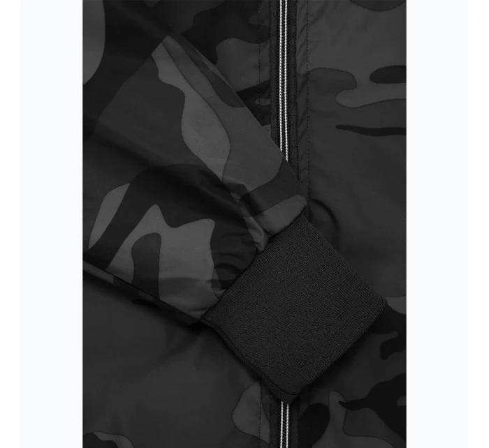 Pánská přechodová bunda Athletic Logo černo-šedá - Pitbull Pánská přechodová bunda Athletic Logo černo-šedá - Pitbull