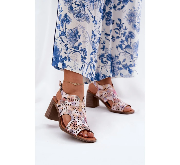 Dámské sandály RM24125 růžové - Jezzi Dámské sandály RM24125 růžové - Jezzi