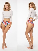 Dámské kalhotky Flower Folk Simple Maxi barevné květy - Julimex