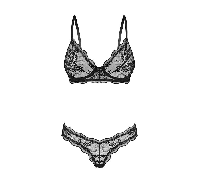 Dámské kalhotky Perisia Panties černé - Obsessive Dámské kalhotky Perisia Panties černé - Obsessive